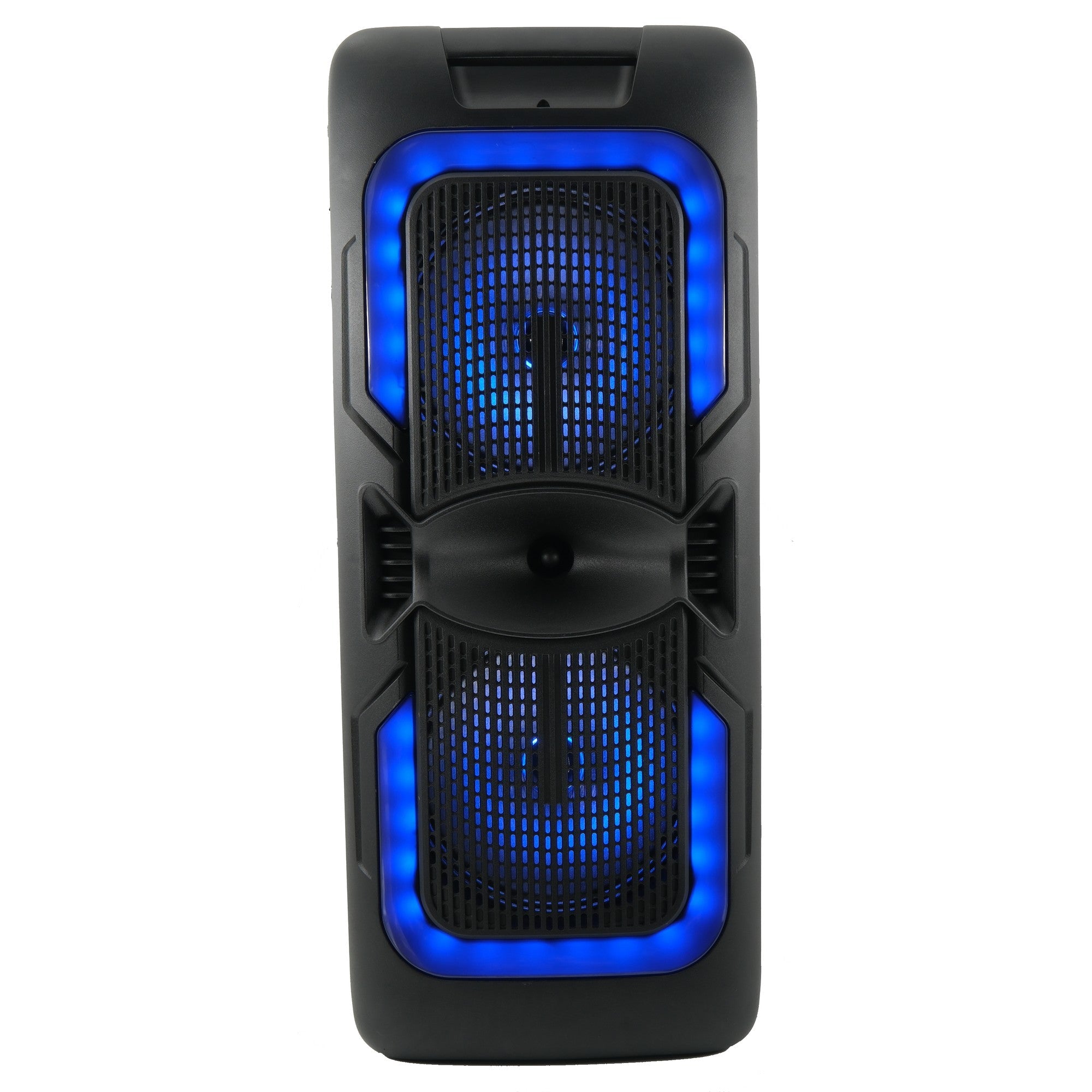 AudioBox ABX - 2085R Rechargeable Bluetooth Party Speaker with Mic, Dual 8" Woofers, WaveSync, USB/TF/FM/AUX, Type - C Charging, Portable for Indoor & Outdoor Use - Top ElectrosParty SpeakersABX - 2085R810059432758