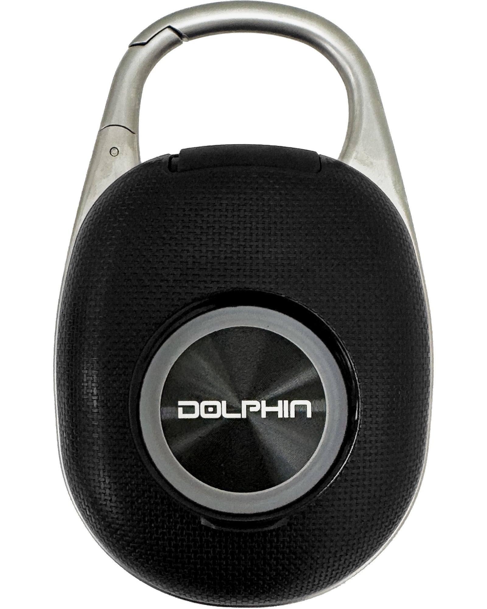 Dolphin CLP - 500 Waterproof Clip Speaker – Bluetooth 5.4, IPX5, 6 - Hour Playtime, Portable & Lightweight for Travel, Hiking, and Outdoors - Top ElectrosSpeakersCLP - 500 BLACK