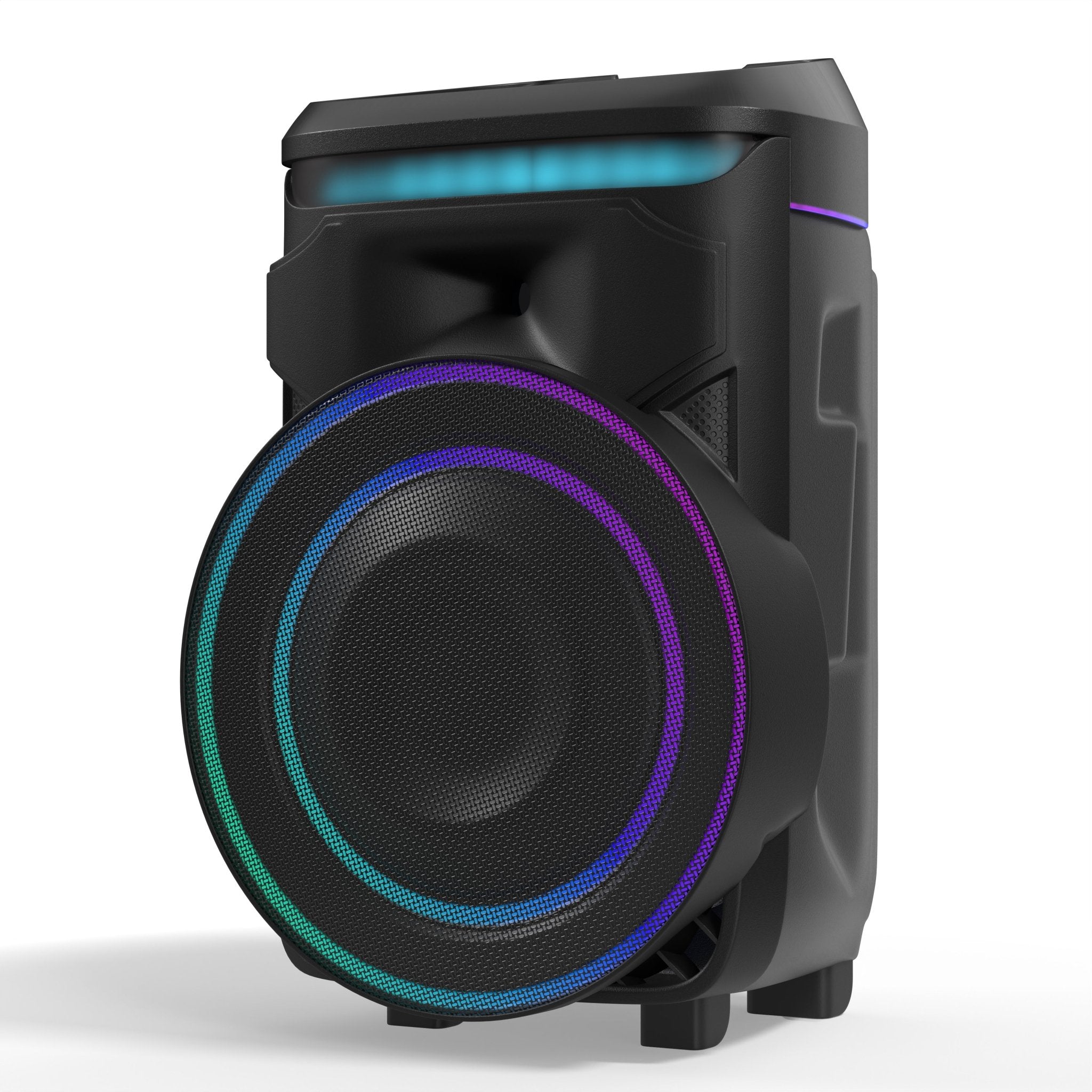 Dolphin SP - 1800RBT 100W 18” Portable Bluetooth Speaker with LED Lights and X - BASS - Top ElectrosSpeakersSP - 1800RBT810059432444