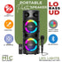 Karaoke Party Speaker with Microphone & Ring Lights - Bluetooth, USB, TF, FM, AU, Porttable, Wireless - Top ElectrosKaraoke SpeakerABX - 286R810059432017