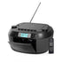 Retro CD & Cassette Player with Bluetooth 5.3 β Portable Boombox with Radio, USB, AUX & Battery Power - Top ElectrosCD PlayerCDX - 500BT