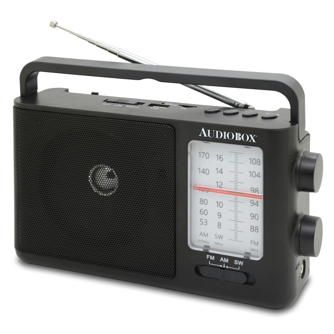 RX - 8 Classic Portable Radio – AM/FM/SW Tuner with AC Power & D - Cell Option - Top ElectrosRX - 8