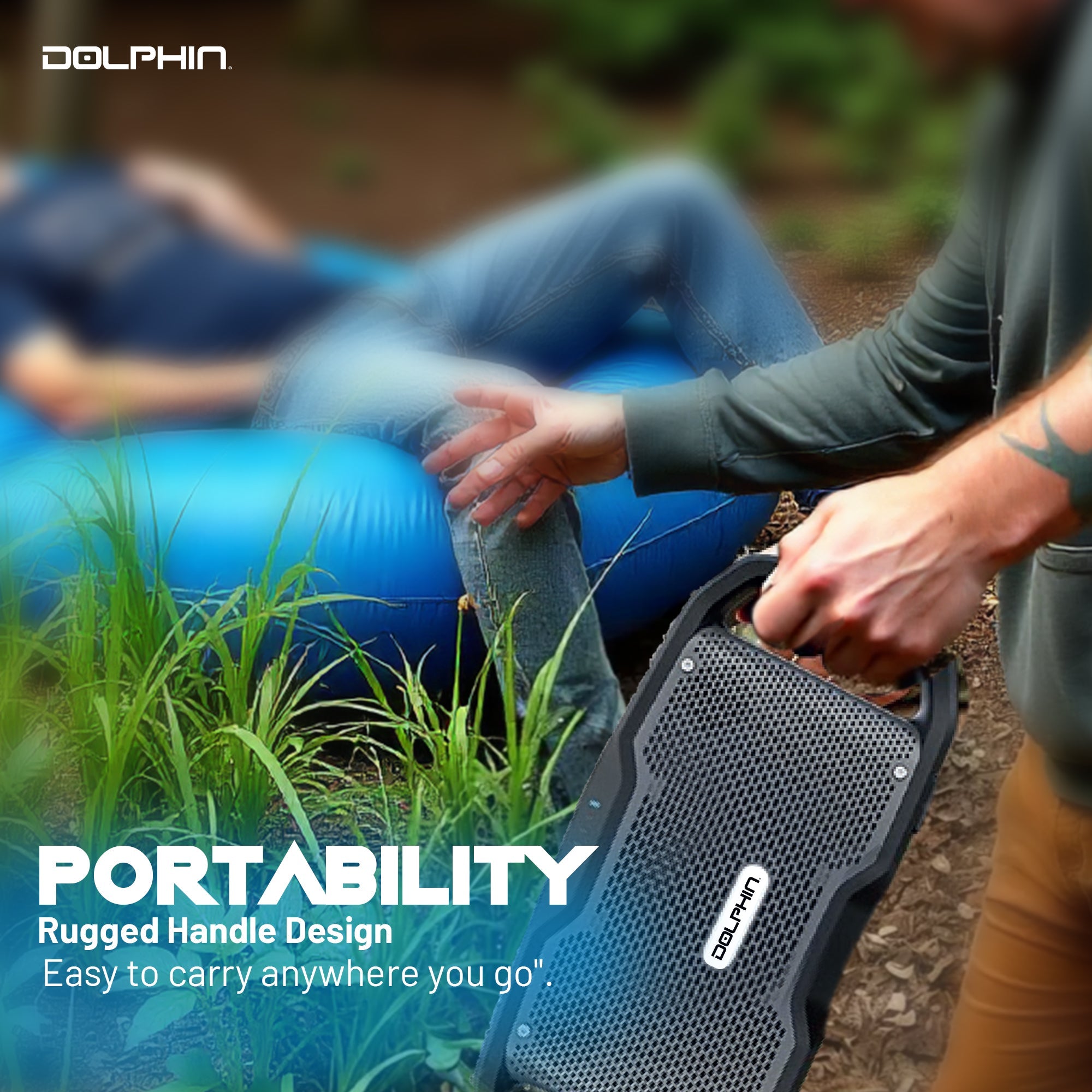 SOUNDBYTE 100 Portable Speaker with Power Bank - Top ElectrosS100