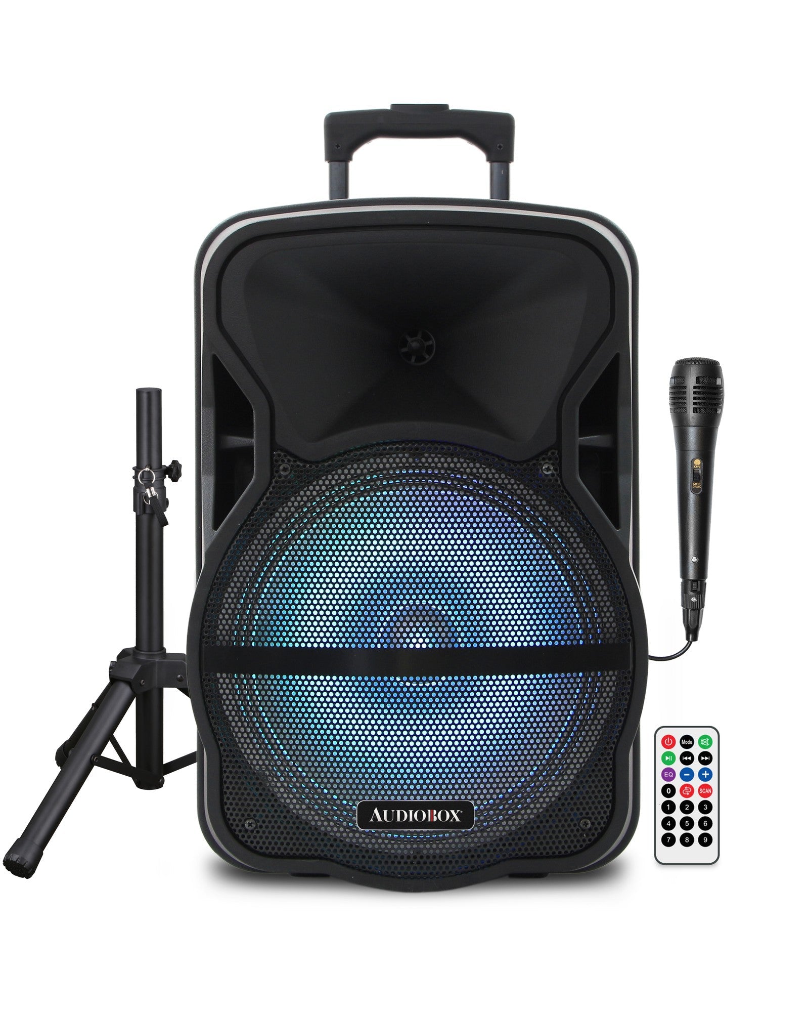 Audiobox ABX-12S 12" PA SPEAKER WITH STAND - Top ElectrosSpeakersABX-12S810059430129