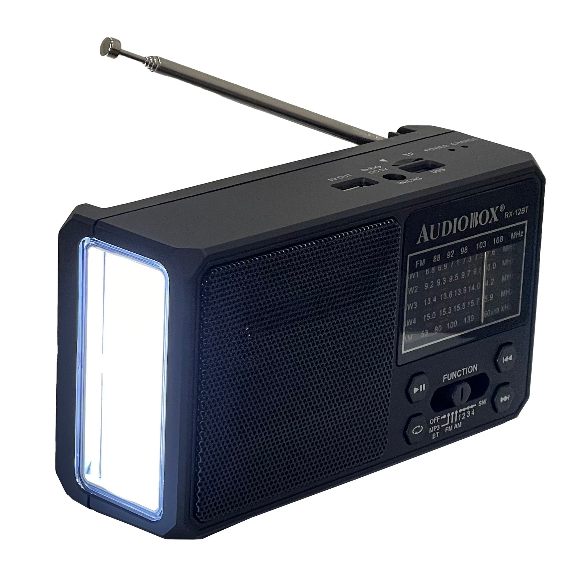 Audiobox RX-12BT Multi -Band Solar Radio - Top ElectrosRadioRX-12BT850006218882
