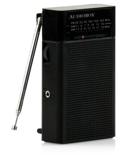 Audiobox RX-3 AM/FM/SW Portable Pocket Size Radio - Top ElectrosRadioRX-3682055447018