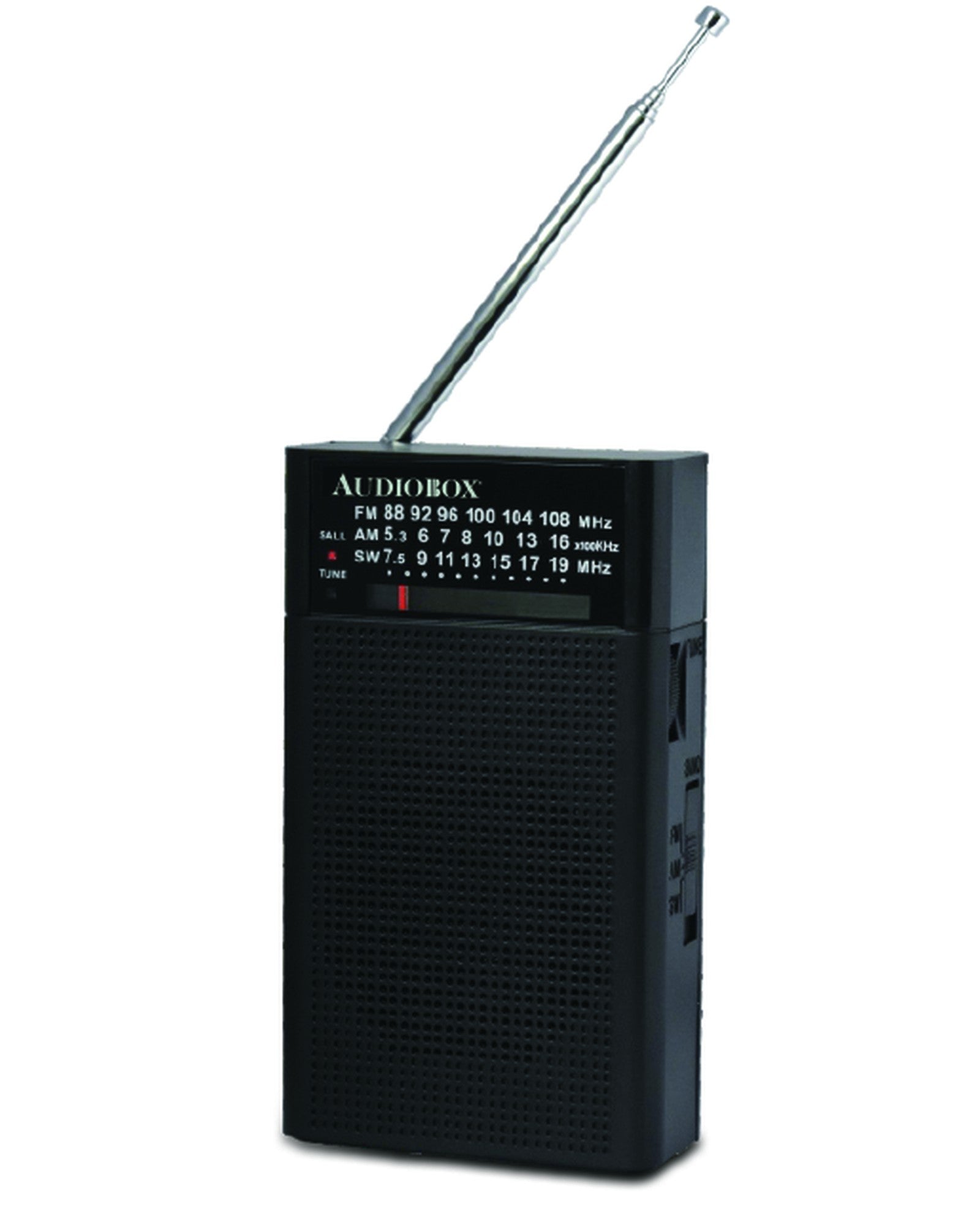 Audiobox RX-3 AM/FM/SW Portable Pocket Size Radio - Top ElectrosRadioRX-3682055447018