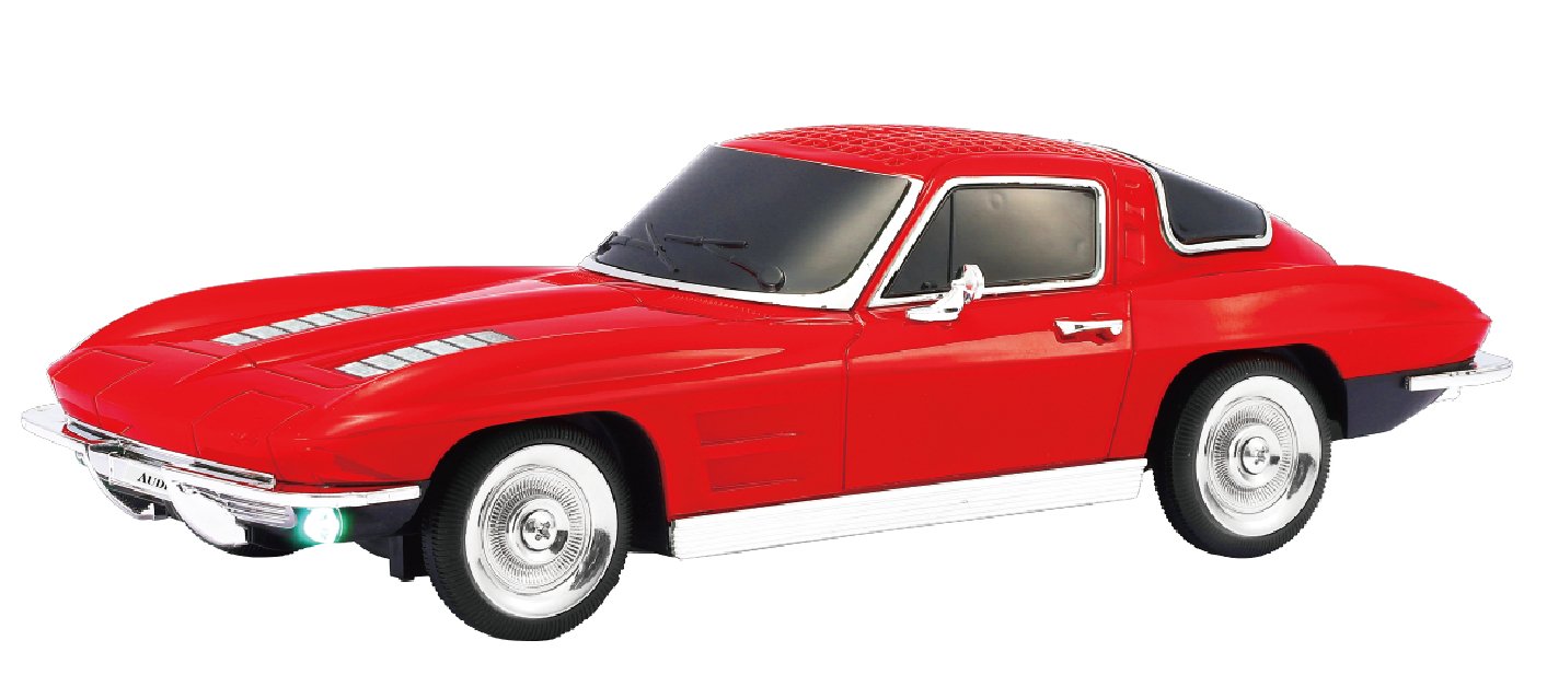 Audiobox TRK-6300 Corvette Retro Ride Bluetooth Toy Replica Speaker - Top ElectrosSpeakersTRK-6300 Red8100594319808