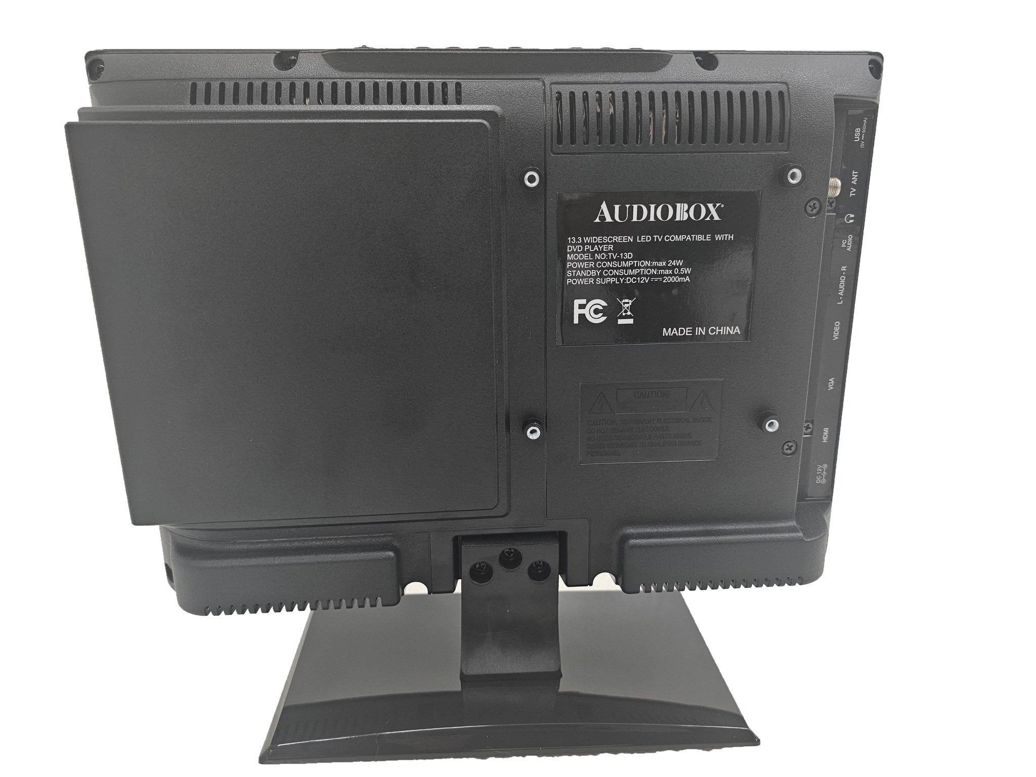 Audiobox TV-13D 13" HDTV with DVD Player with HDMI - Top ElectrosTVTV-13D810059431362
