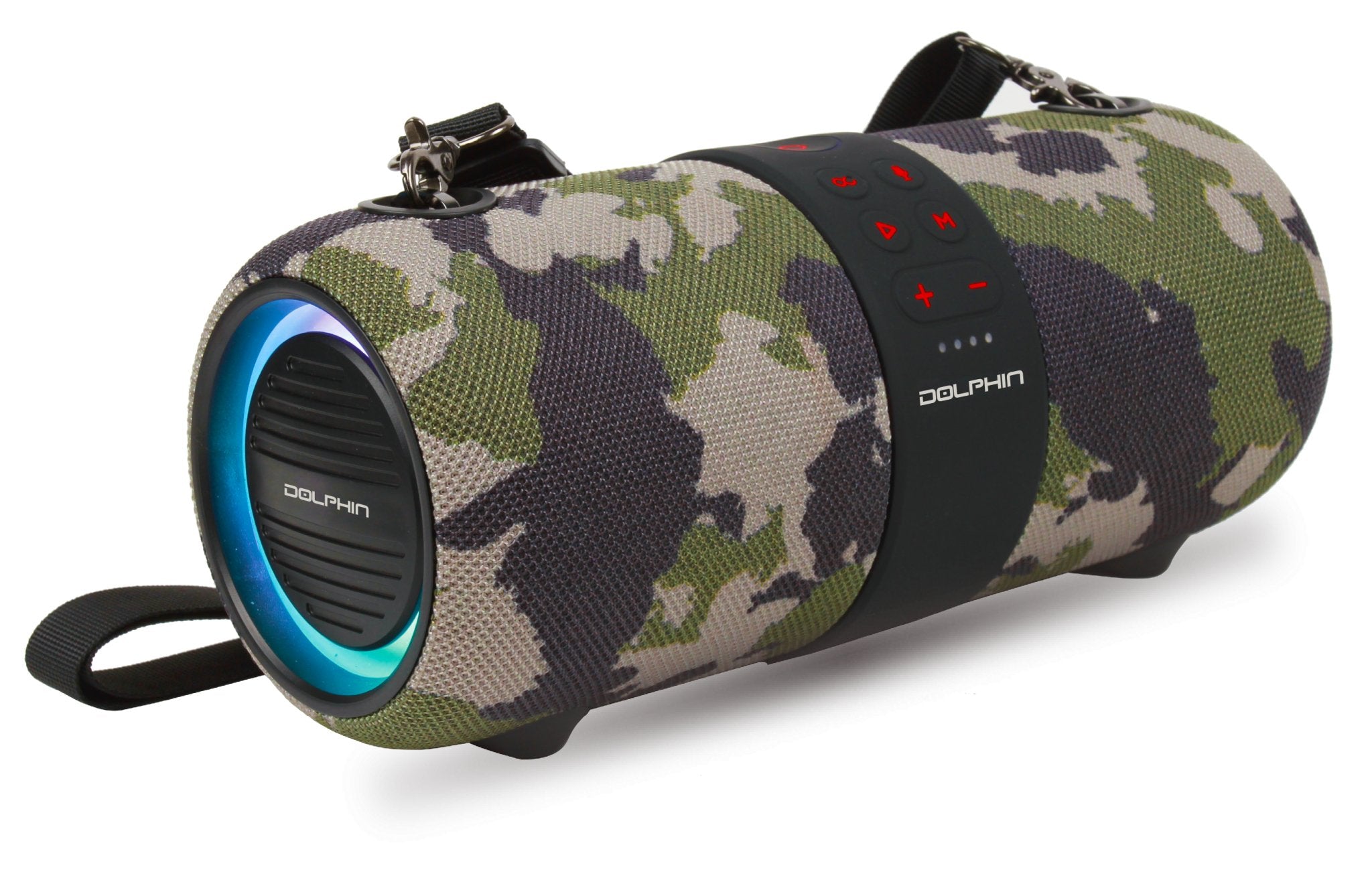 Dolphin LX-60 Camouflage Bluetooth Speaker Waterproof Boombox with