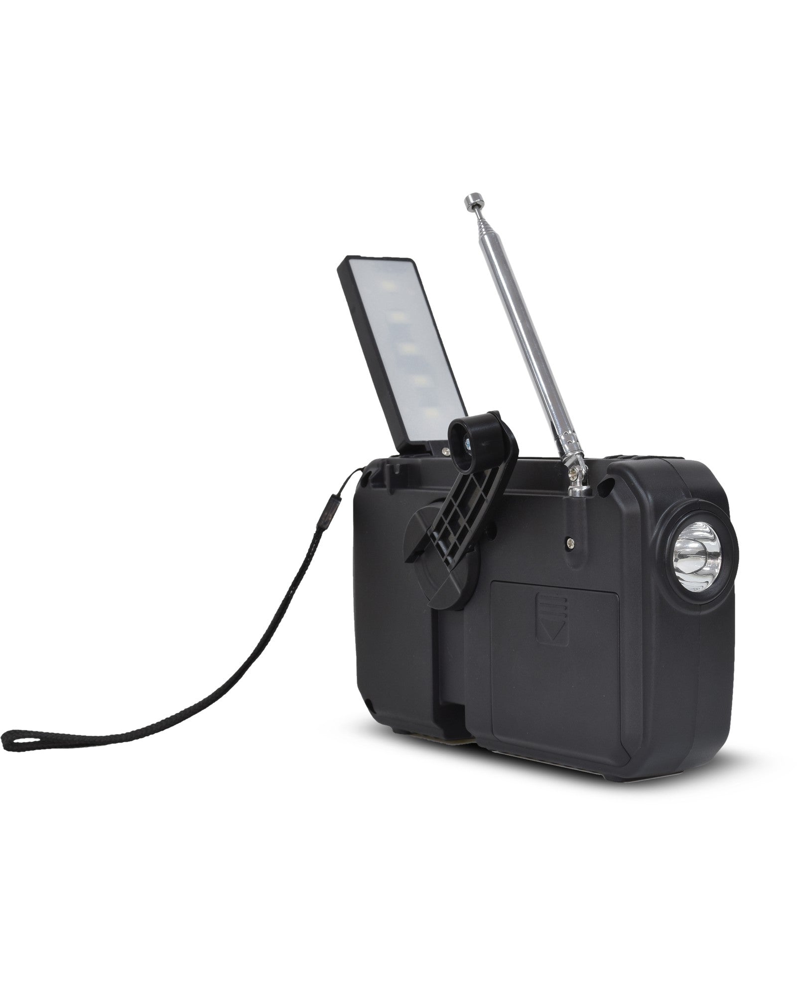 Dolphin R-100C DSP Emergency Radio with Hand Crank and Solar Power Charging - Top ElectrosRadioR-100C YELLOW810059431119