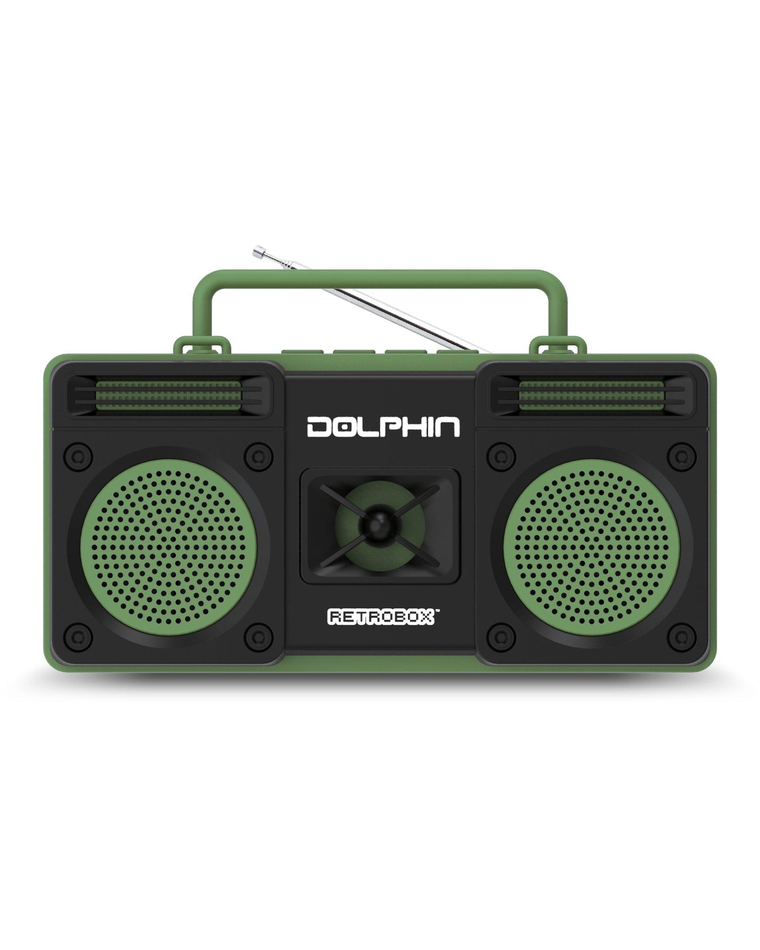 Dolphin RTX-20 Retrobox™ Portable Bluetooth Radio Choose from Colors - Top ElectrosRadioRTX-20 BLUE810059430914