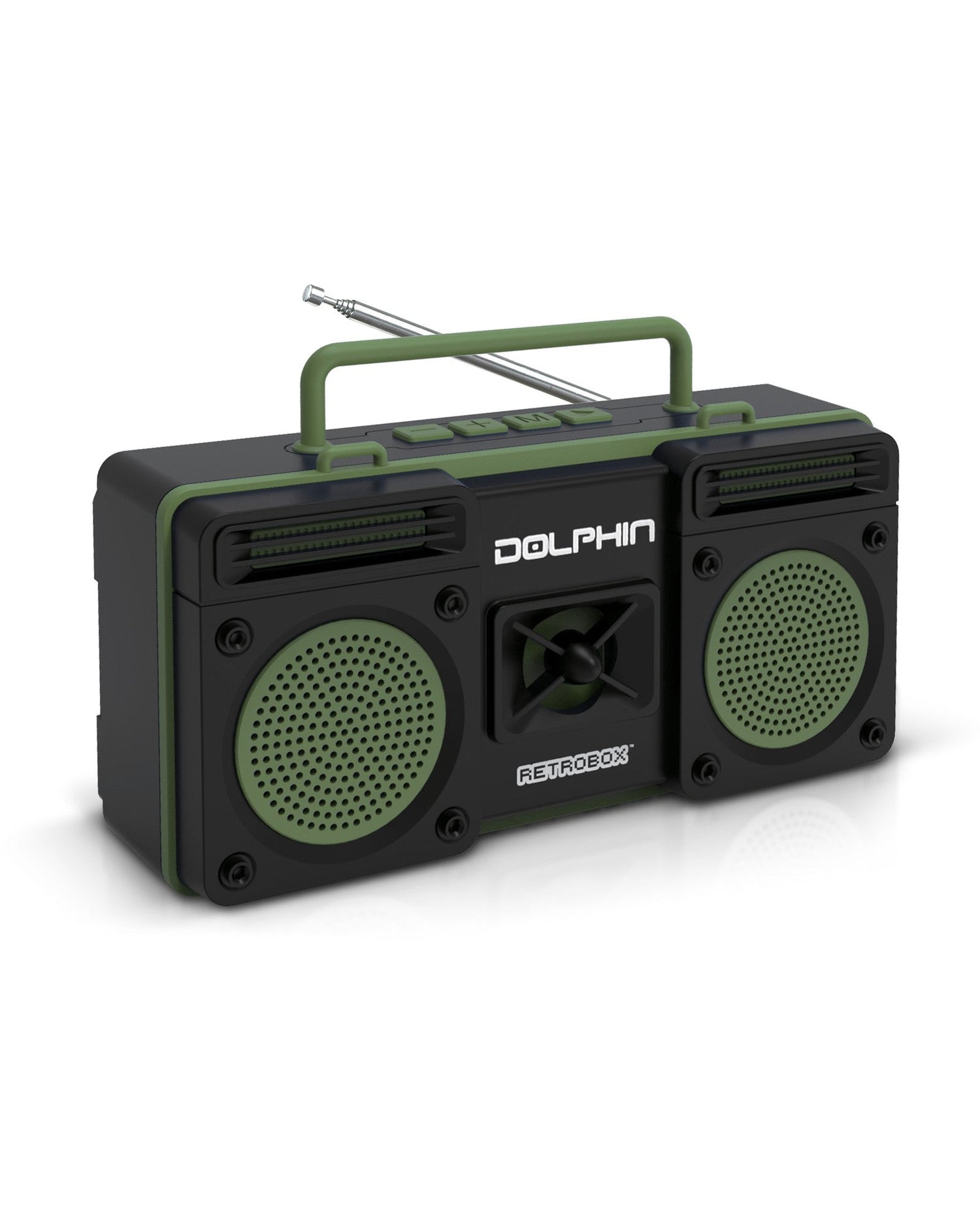Dolphin RTX-20 Retrobox™ Portable Bluetooth Radio Choose from Colors - Top ElectrosRadioRTX-20 BLUE810059430914