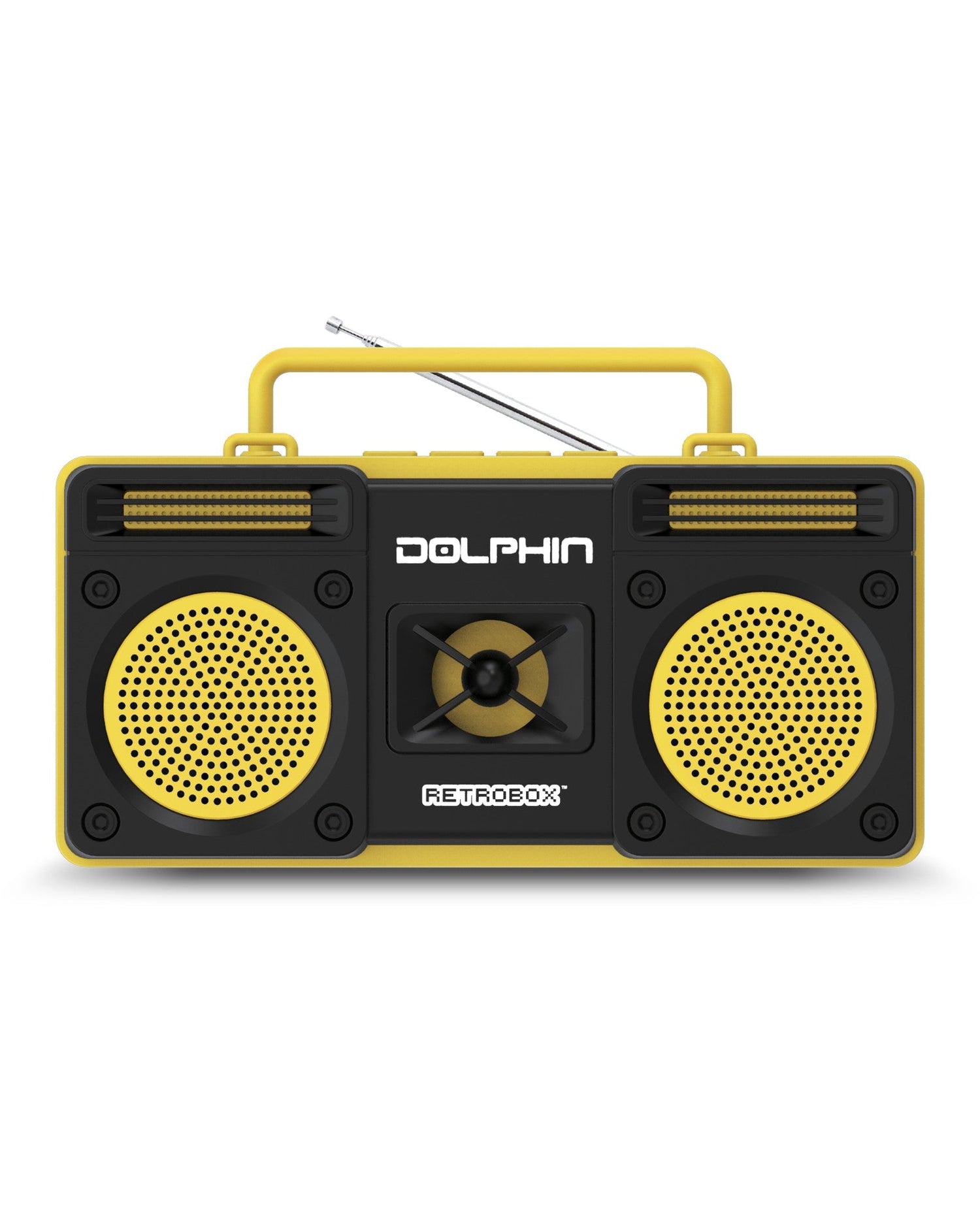 Dolphin RTX-20 Retrobox™ Portable Bluetooth Radio Choose from Colors - Top ElectrosRadioRTX-20 YELLOW810059430945