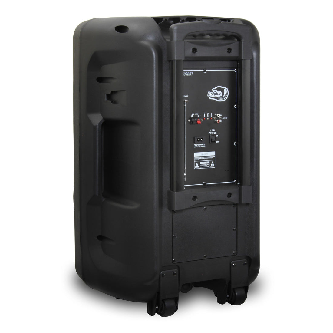 Dolphin SP-1500RBT 15" Rechargeable Bluetooth Party Speaker - Top ElectrosSpeakersSP-1500RBT850006218134