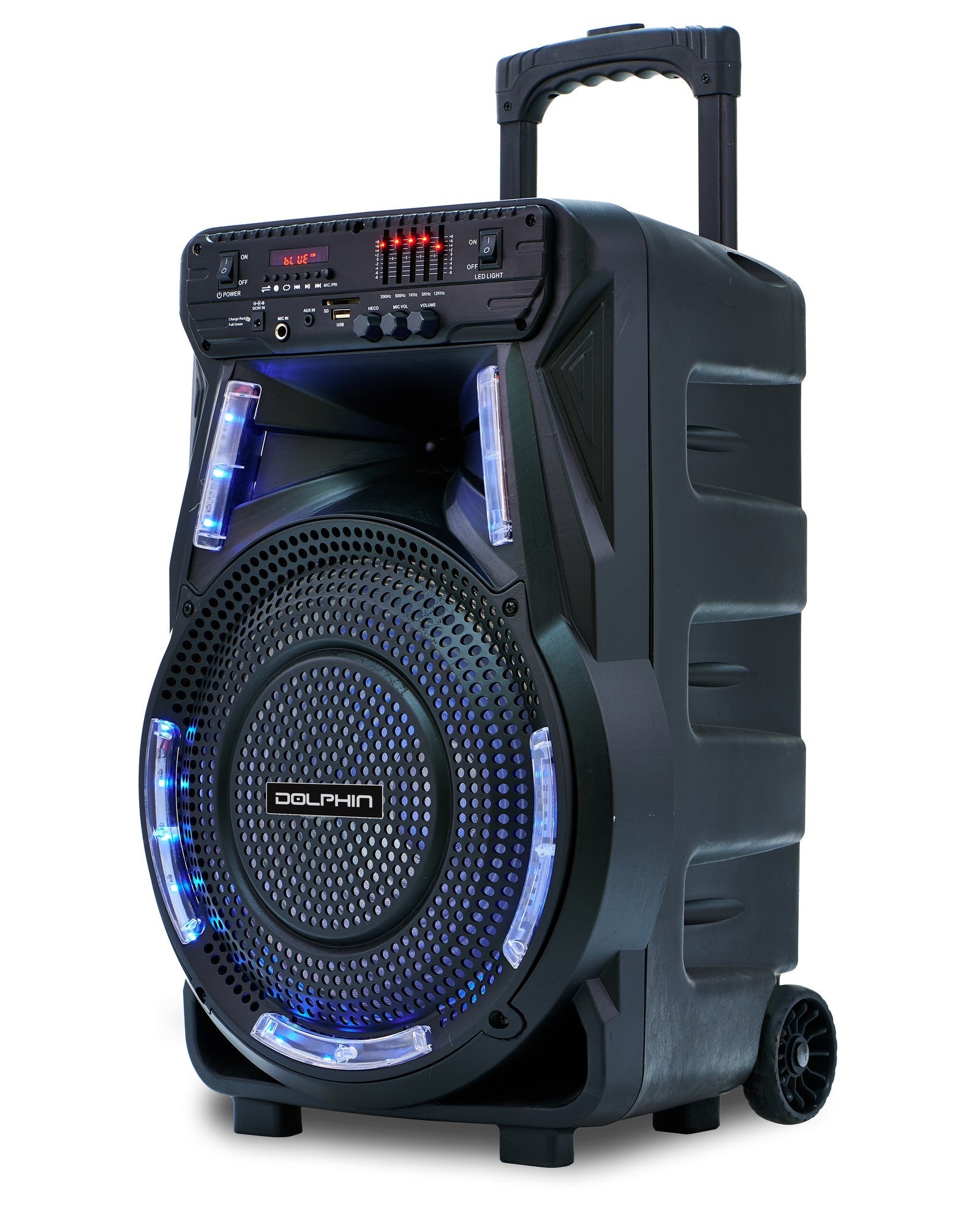Dolphin SP-17RBT 15” Rechargeable Trolley Speaker - Top ElectrosSpeakersSP-17RBT850006218448