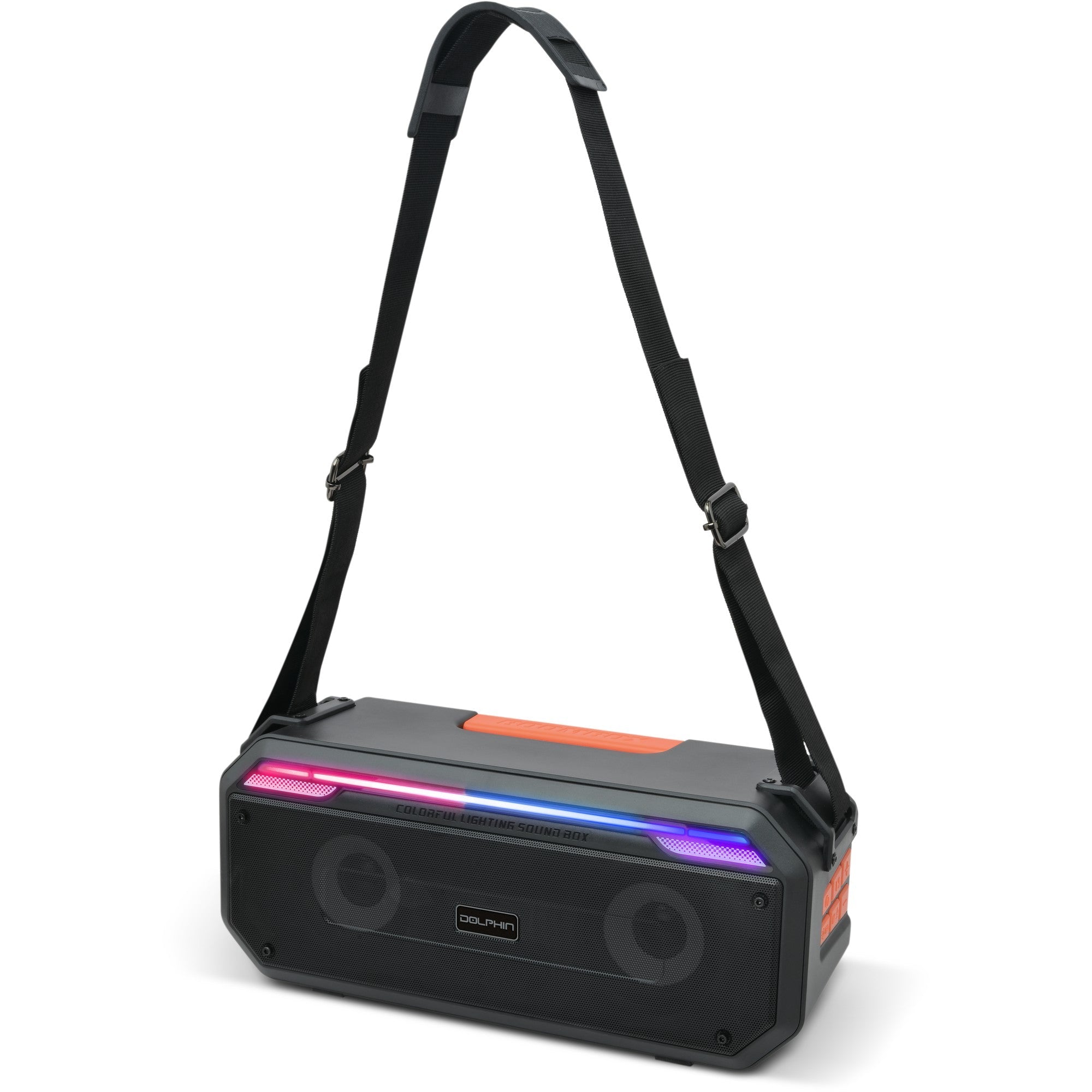 Dolphin SPB-20X Portable Boombox with Shoulder Strap - Top ElectrosSpeakersSPB-20X810059431386