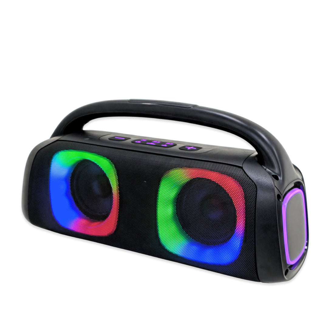 BZX-5000 Subzooka Portable Boombox Speaker with Dual 5&quot; Woofers and LED Lights - Top ElectrosSpeakersBZX-5000810059431898