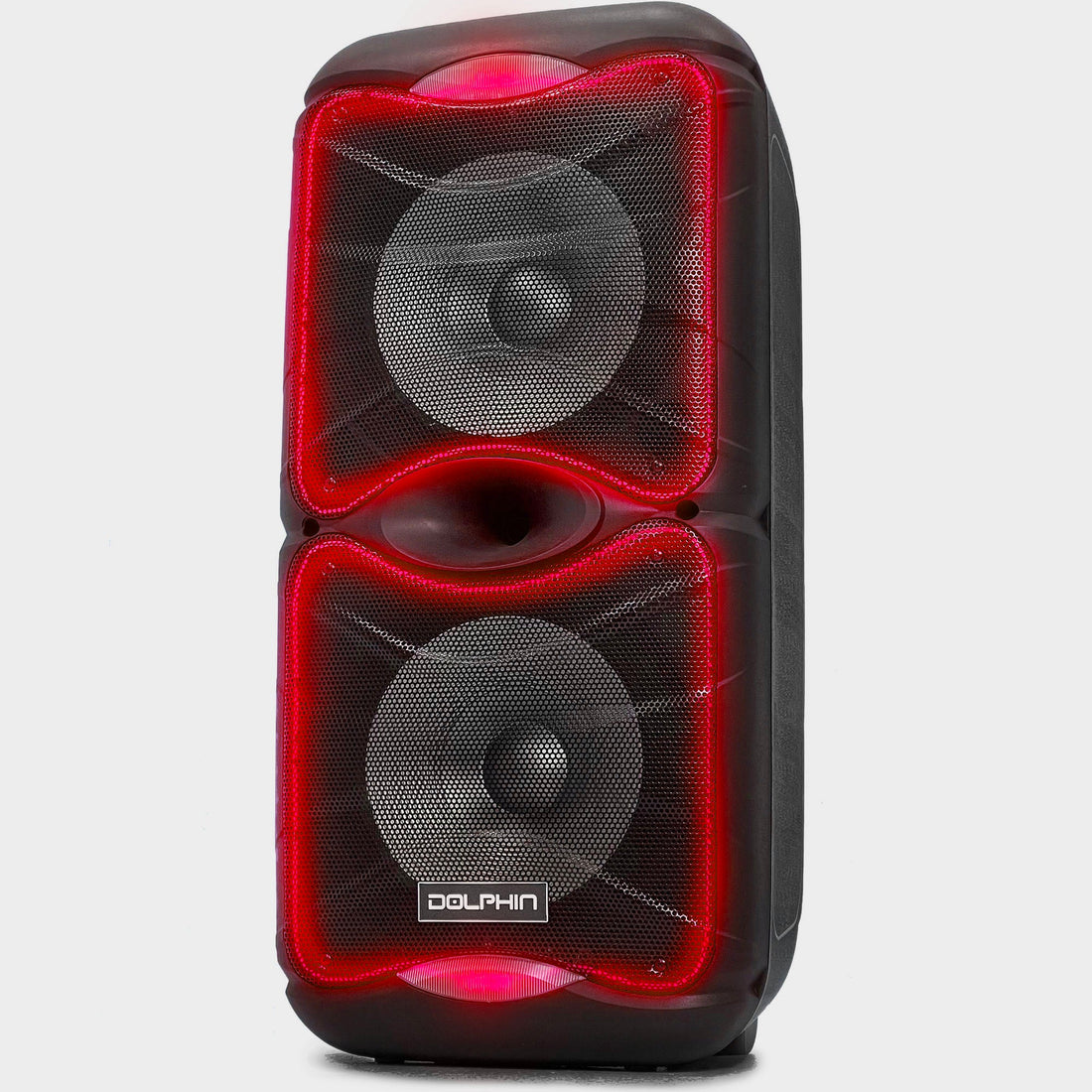 Dolphin SP-212RBT Portable Bluetooth Party Speaker with Lights and PA System with Expandable Battery - Top ElectrosSpeakersSP-212RBT682055446981