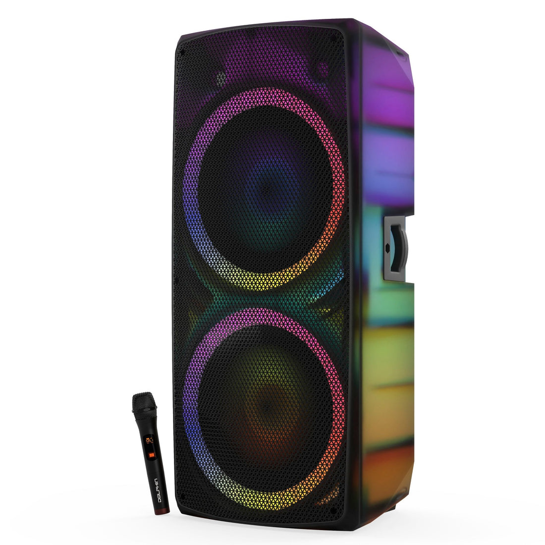 Dual 15" Party Speaker 200W Bluetooth XRL USB TF - Top ElectrosSpeakersSPX - 290BT810059432437