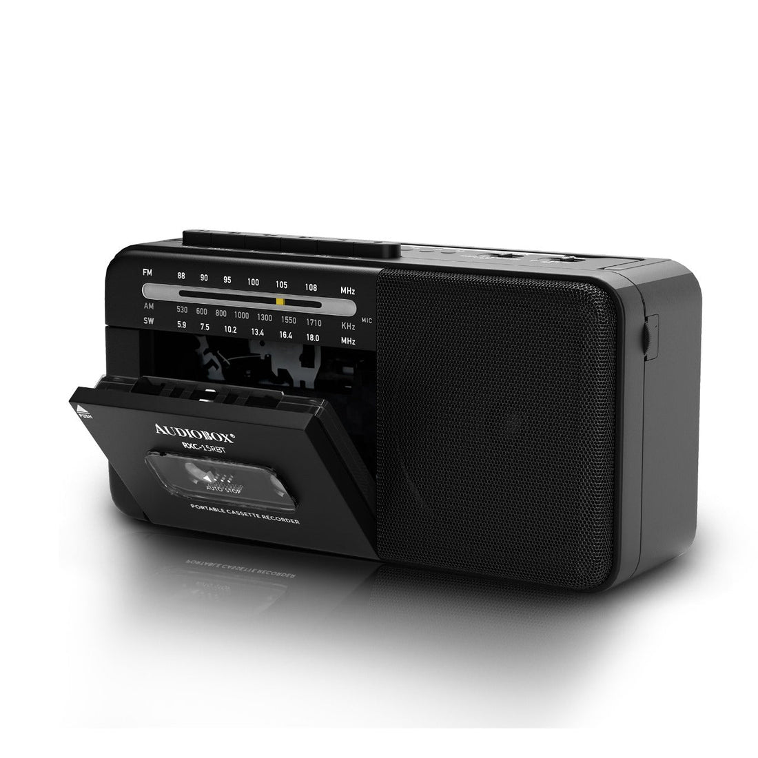 RXC-15RBT Rechargeable Multi-Band Cassette Player with AM/FM/SW Radio - Portable and Versatile - Top ElectrosRadioRXC-15RBT810059432079