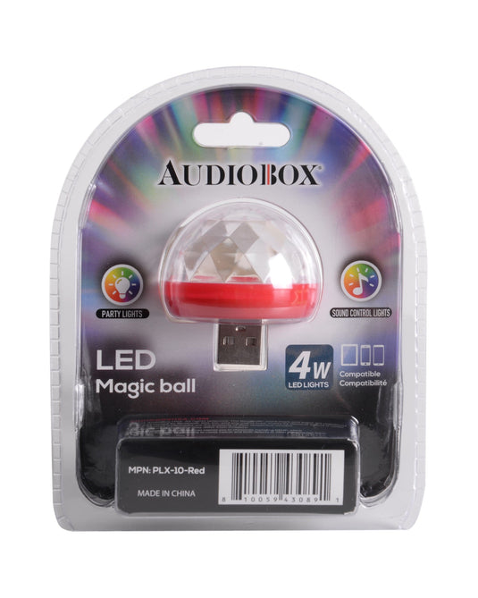 Audiobox PLX-10 LED USB Light Magic Ball for Small Disco Party - Top ...