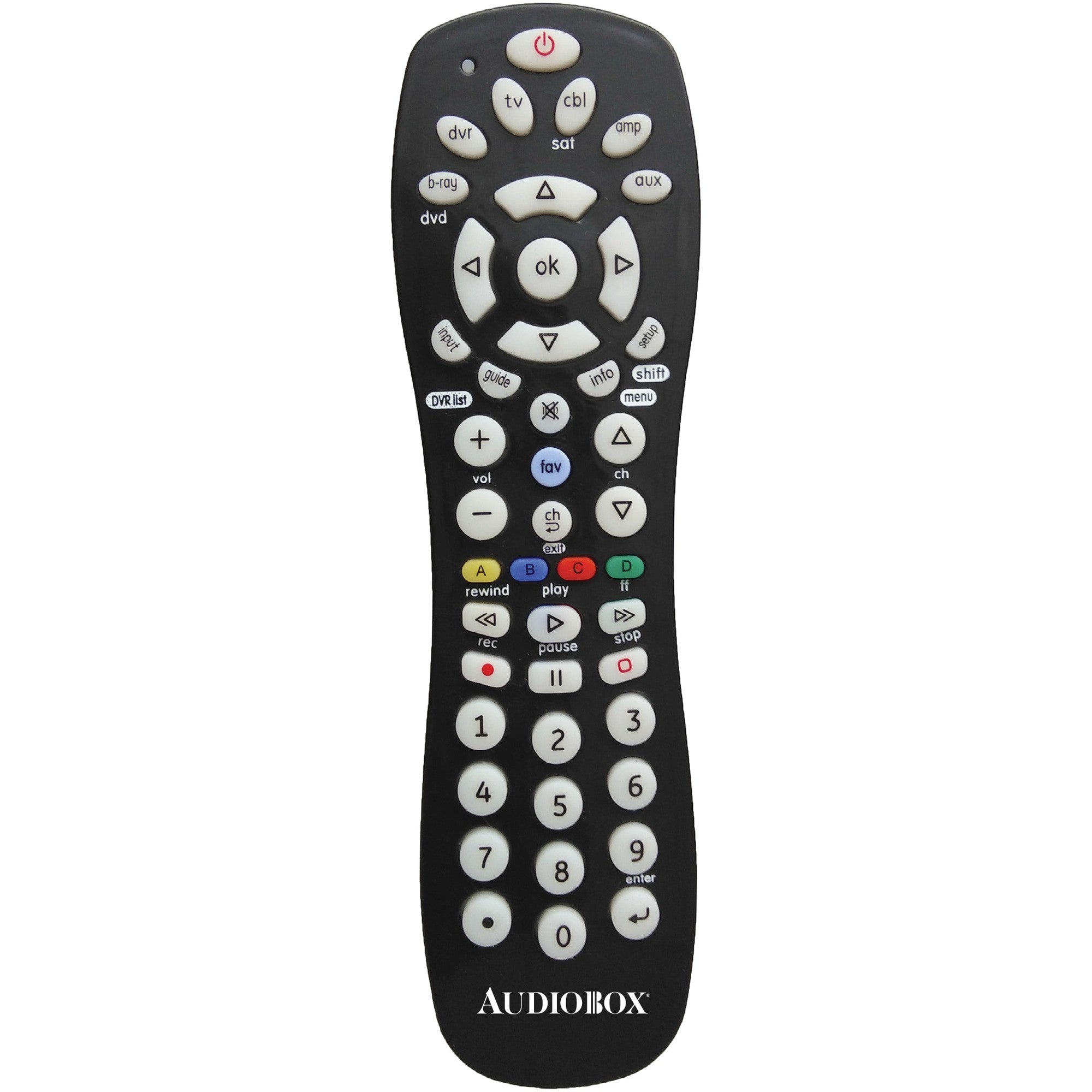 Audiobox REM-6 6-in1 Universal Remote Control - Top Electros