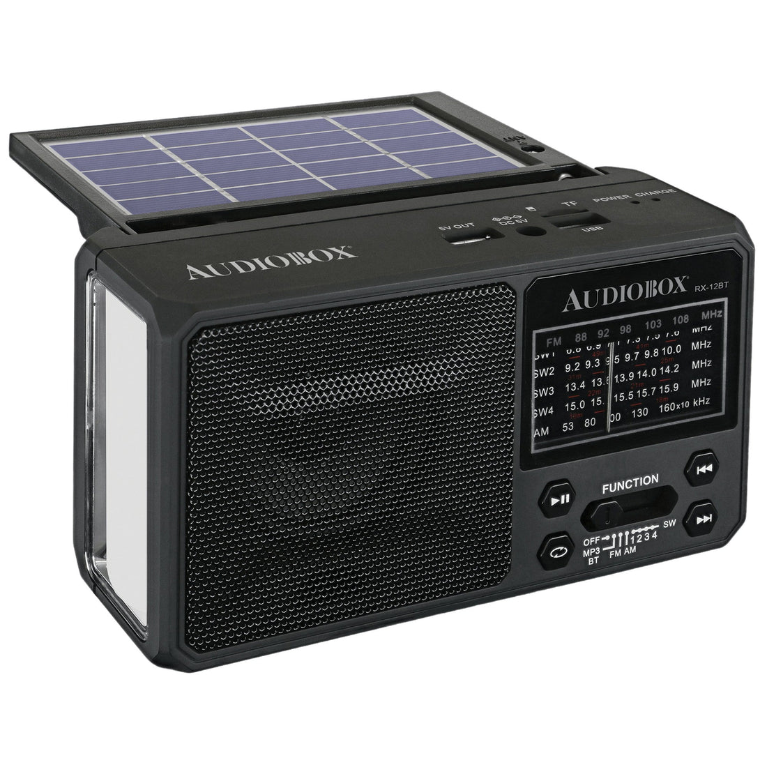 Audiobox RX-12BT Multi -Band Solar Radio - Top ElectrosRadioRX-12BT850006218882