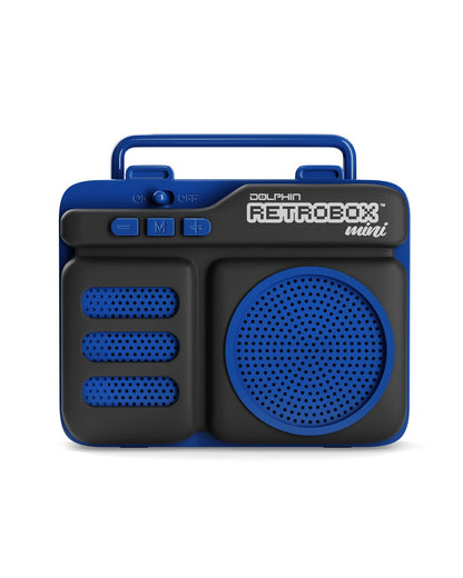 Dolphin RTX-10 Retrobox™ Mini Portable Bluetooth Radio Choose Colors - Top ElectrosRadioRTX-10 BLUE810059430426