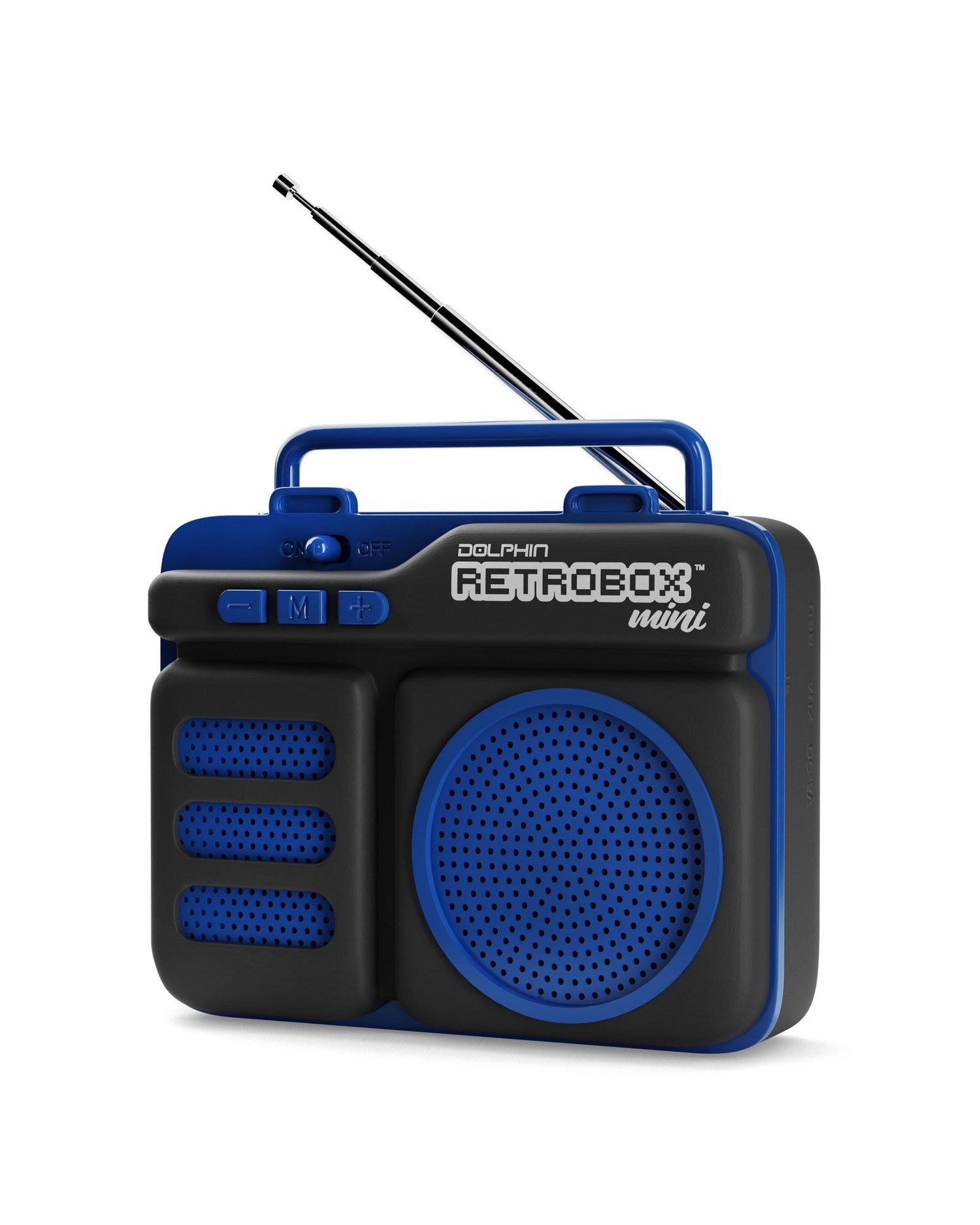 Dolphin RTX-10 Retrobox™ Mini Portable Bluetooth Radio Choose Colors - Top ElectrosRadioRTX-10 BLUE810059430426