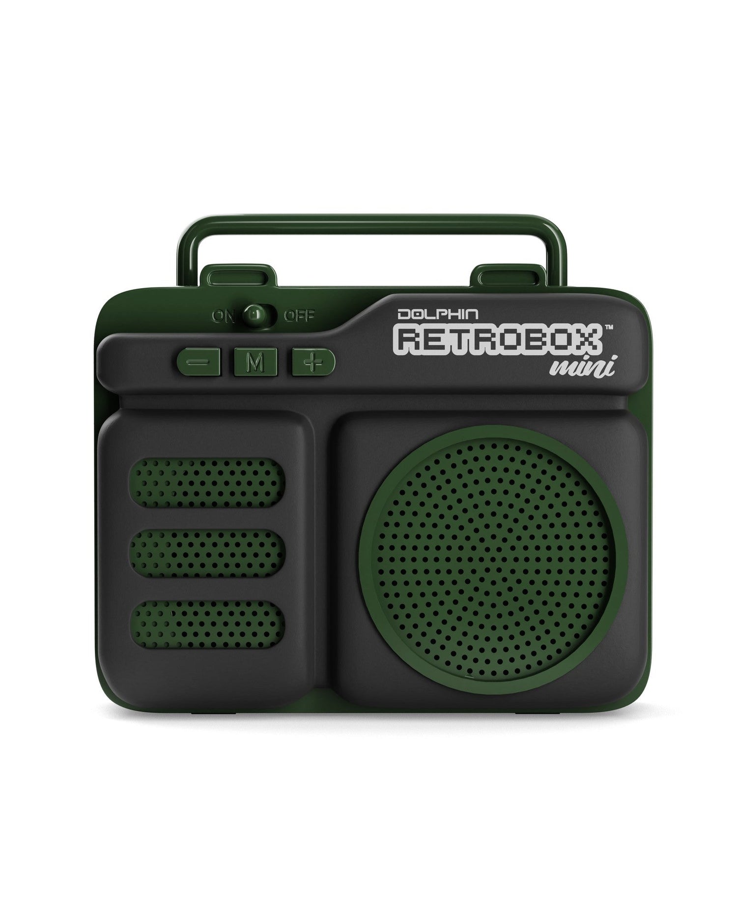 Dolphin RTX-10 Retrobox™ Mini Portable Bluetooth Radio Choose Colors - Top ElectrosRadioRTX-10 GREEN810059430419