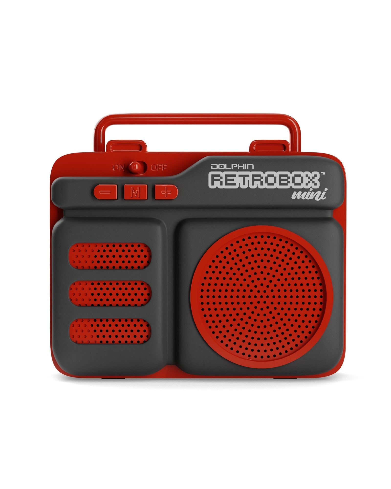 Dolphin RTX-10 Retrobox™ Mini Portable Bluetooth Radio Choose Colors - Top ElectrosRadioRTX-10 RED810059430402