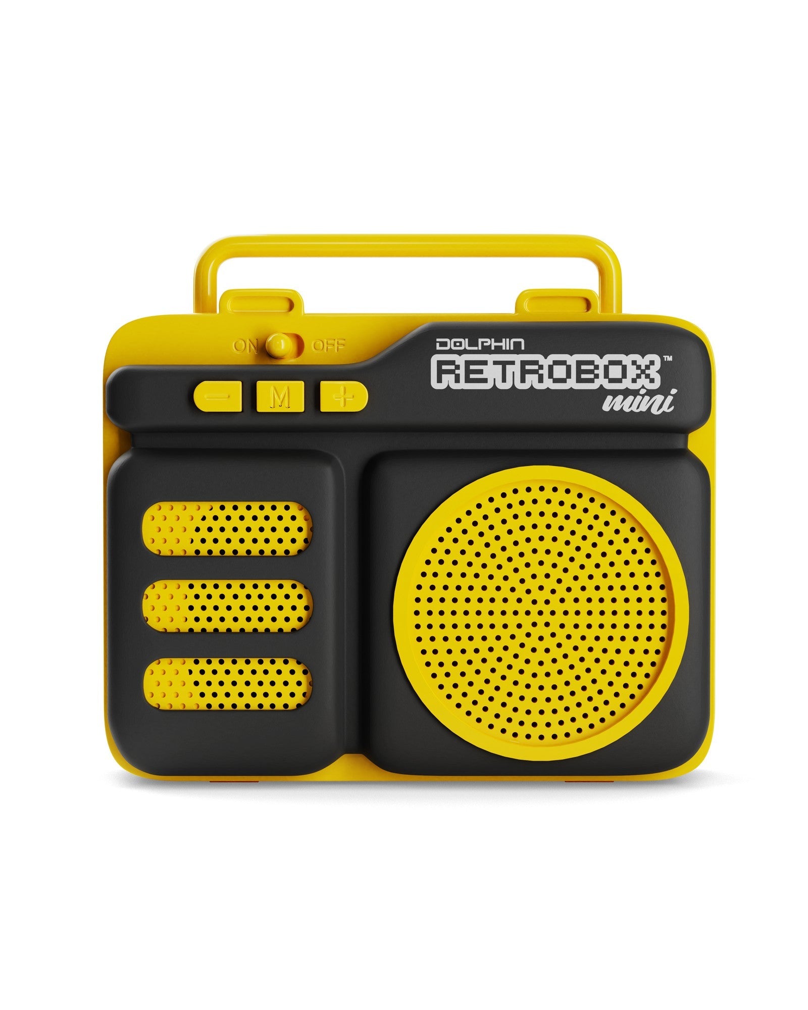 Dolphin RTX-10 Retrobox™ Mini Portable Bluetooth Radio Choose Colors - Top ElectrosRadioRTX-10 YELLOW810059430433