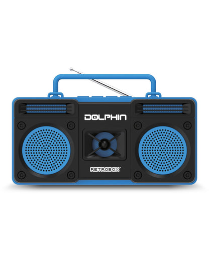Dolphin RTX-20 Retrobox™ Portable Bluetooth Radio Choose from Colors - Top ElectrosRadioRTX-20 YELLOW810059430945