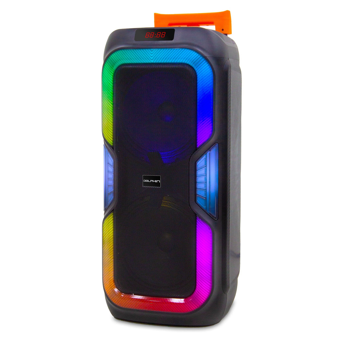 Dolphin SP-1060RBT Dual 10" Party Speaker with Light Show - Top ElectrosSpeakersSP-1060RBT81005941539