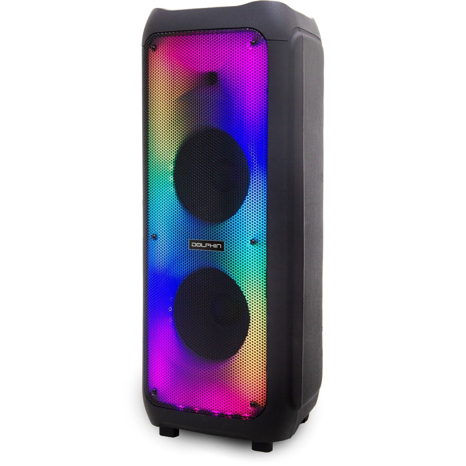 Dolphin Sp-1070RBT Premium Dual 10&quot; Rechargeable Party Speaker - Top ElectrosSpeakersSP-1070RBT810059431560