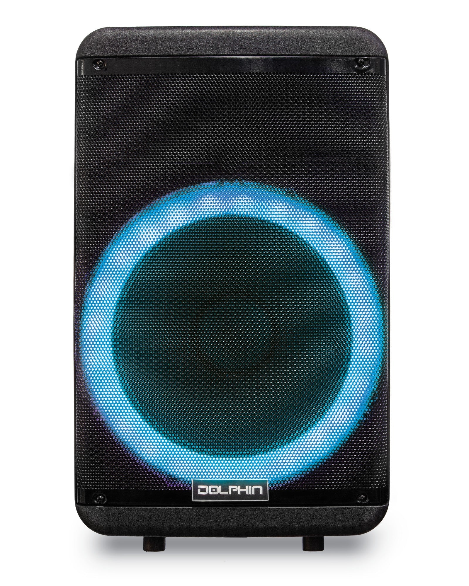 Dolphin SP-1600RBT Party Speaker | 15&quot; 3600W Loud Sound System w/LED Lights, Includes Microphone &amp; Remote Control - Top ElectrosSpeakersSP-1600RBT850006218905