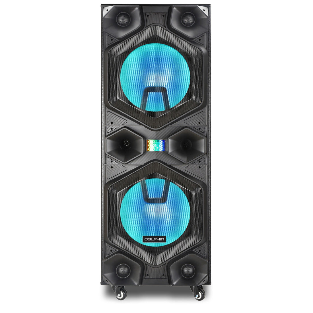 Dolphin SP-165BT Dual 15” Professional Party Speaker Powerful - Top ElectrosSpeakersSP-165BT810059431003