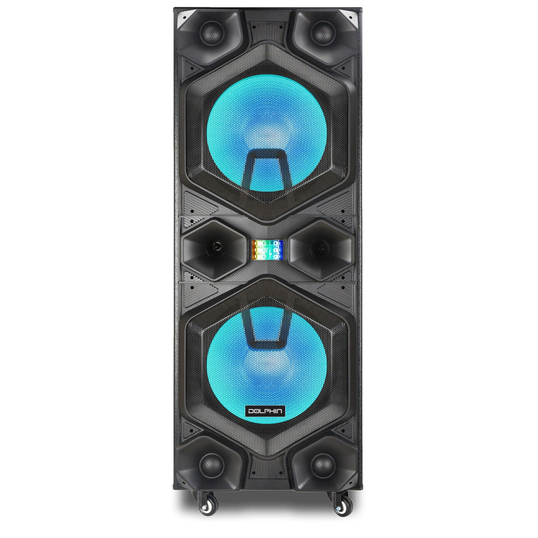 Dolphin SP-165BT Dual 15” Professional Party Speaker Powerful - Top ElectrosSpeakersSP-165BT810059431003