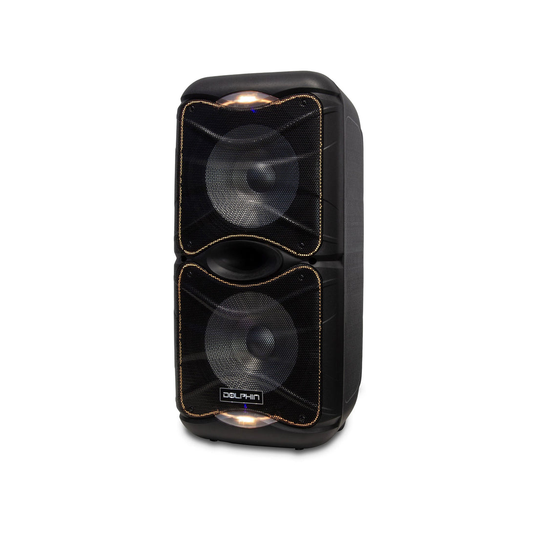 Dolphin SP-212RBT Portable Bluetooth Party Speaker with Lights and PA System with Expandable Battery - Top ElectrosSpeakersSP-212RBT682055446981