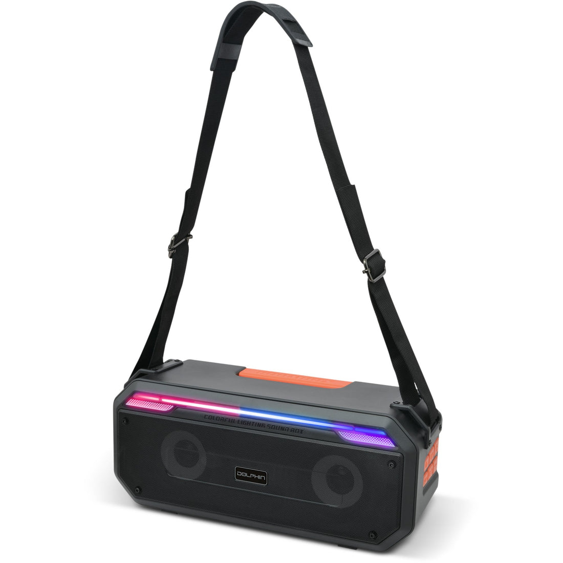 Dolphin SPB-20X Portable Boombox with Shoulder Strap - Top ElectrosSpeakersSPB-20X810059431386