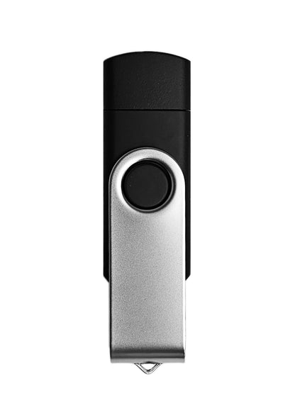 USB Type C To USB Flash Drive OTG PenDrive For Phone/Mac/Tablet - Top ElectrosUSBUSB-C BULK 4GB BLACK